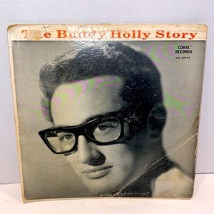 Buddy Holly & The Crickets, 33 RPM Vinyl Record Coral Record Label